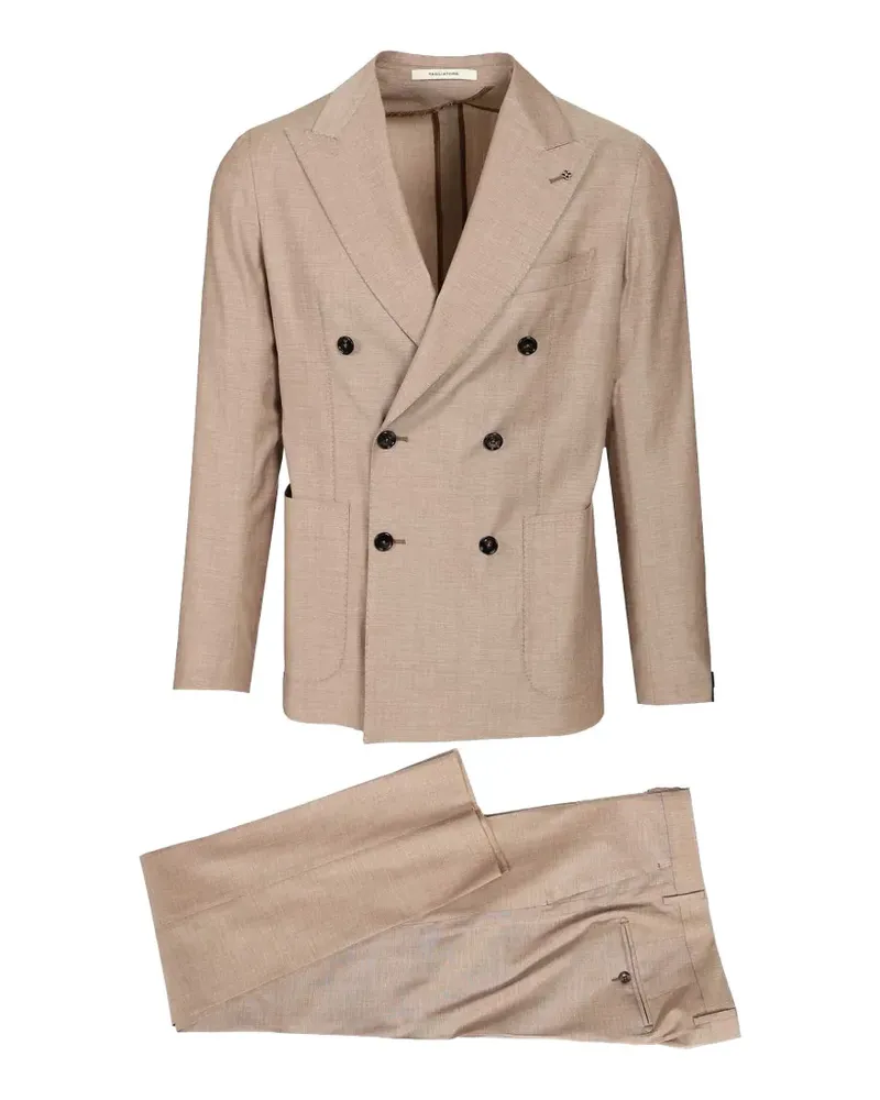Tagliatore Montecarlo double-breasted suit - Nude Nude