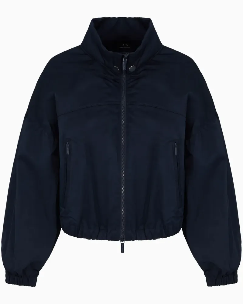 Armani Exchange Bomberjacke mit Reißverschluss - Blau Blau