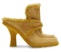 Mules mit Shearling