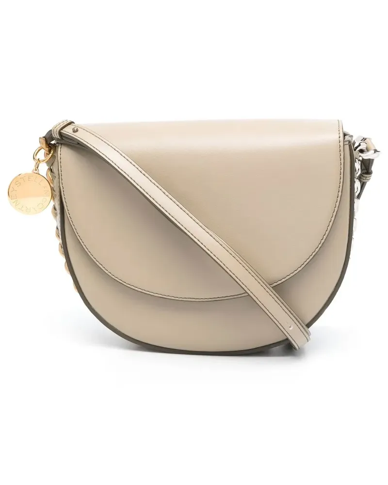 Stella McCartney Frayme Schultertasche - Nude Nude
