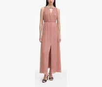 Kleid mit Perlen - Rosa