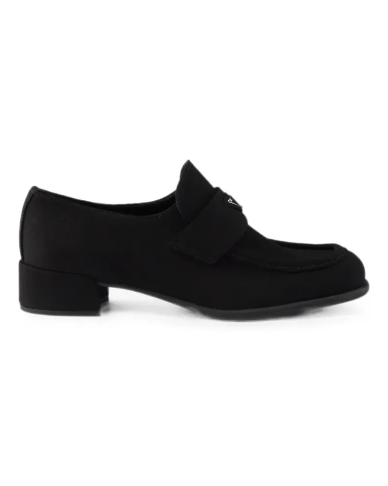 Prada Loafer aus Stoff - Schwarz Schwarz