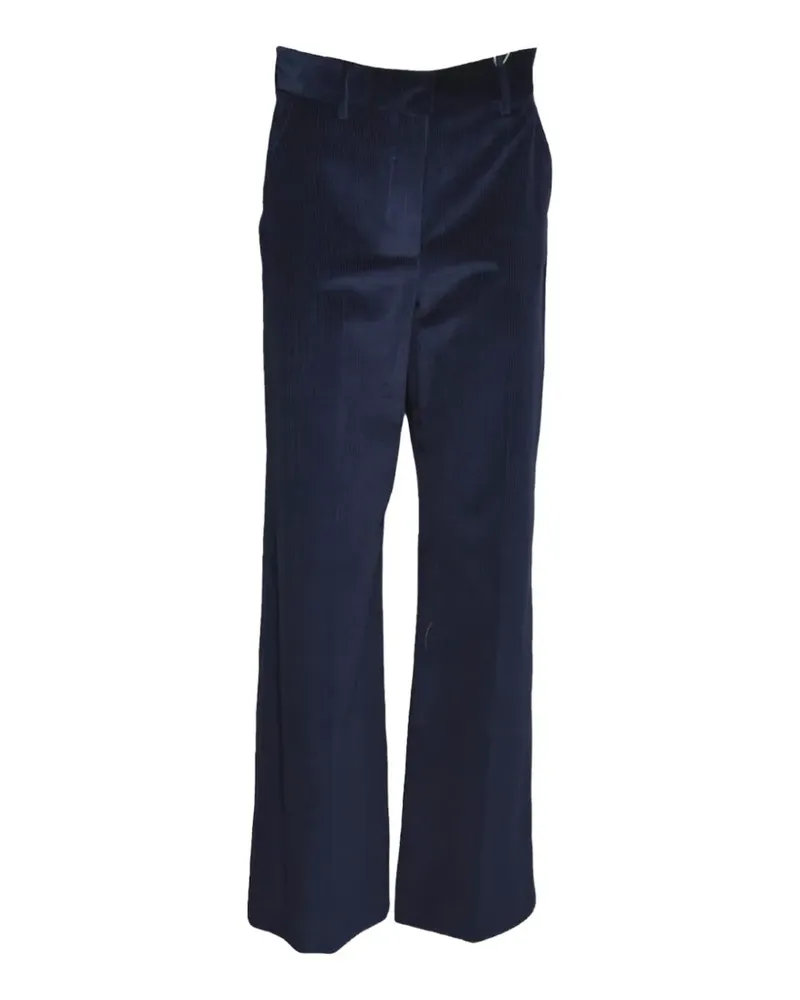 Max Mara corduroy flared trousers - Blau Blau