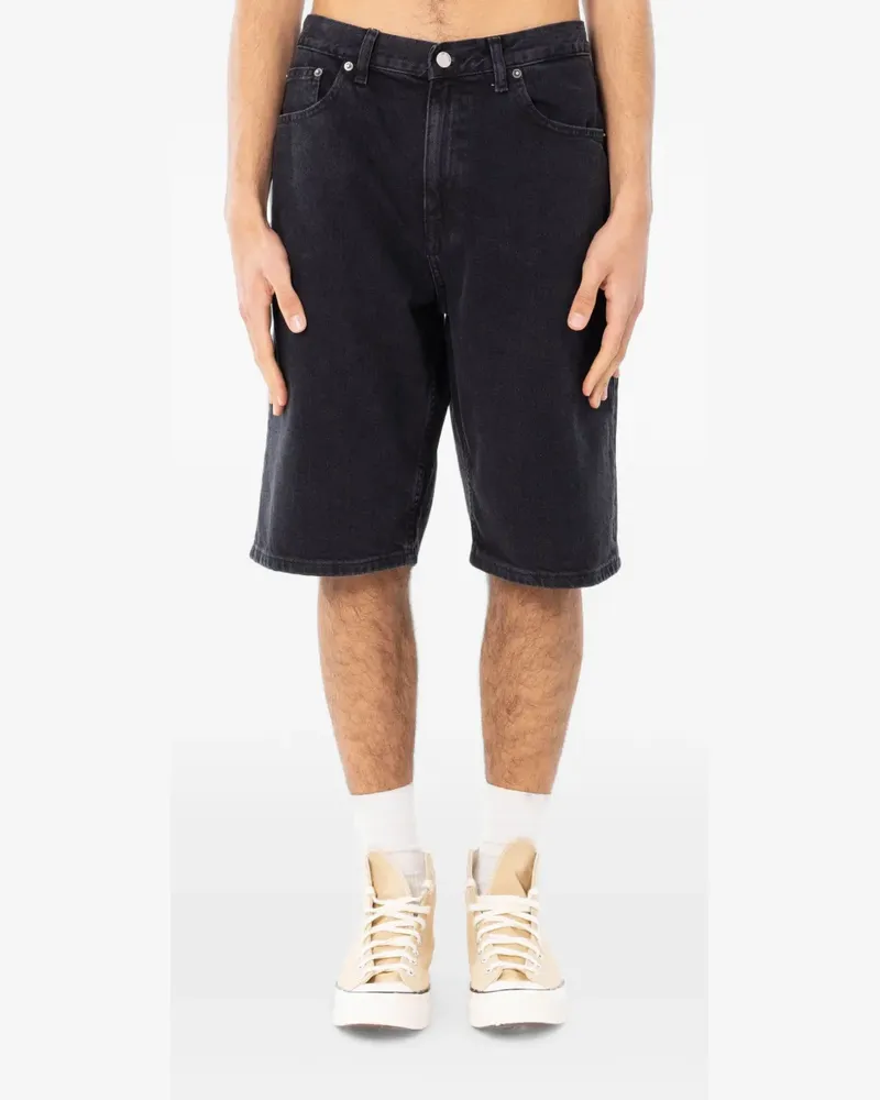 Dr. Denim Jeansmakers Omar Jeans-Shorts - Schwarz Schwarz