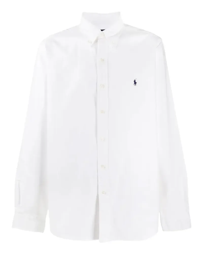 Ralph Lauren Button-down-Hemd mit Logo - Weiß Weiß