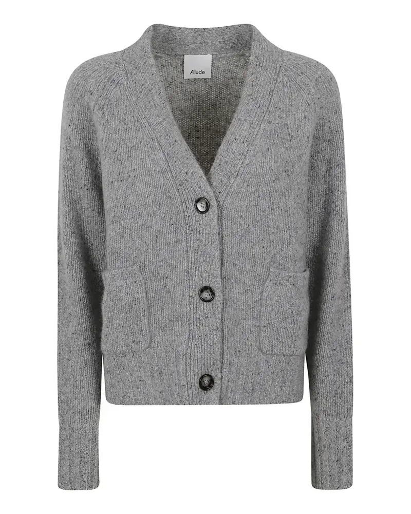 ALLUDE button-up cardigan - Grau Grau