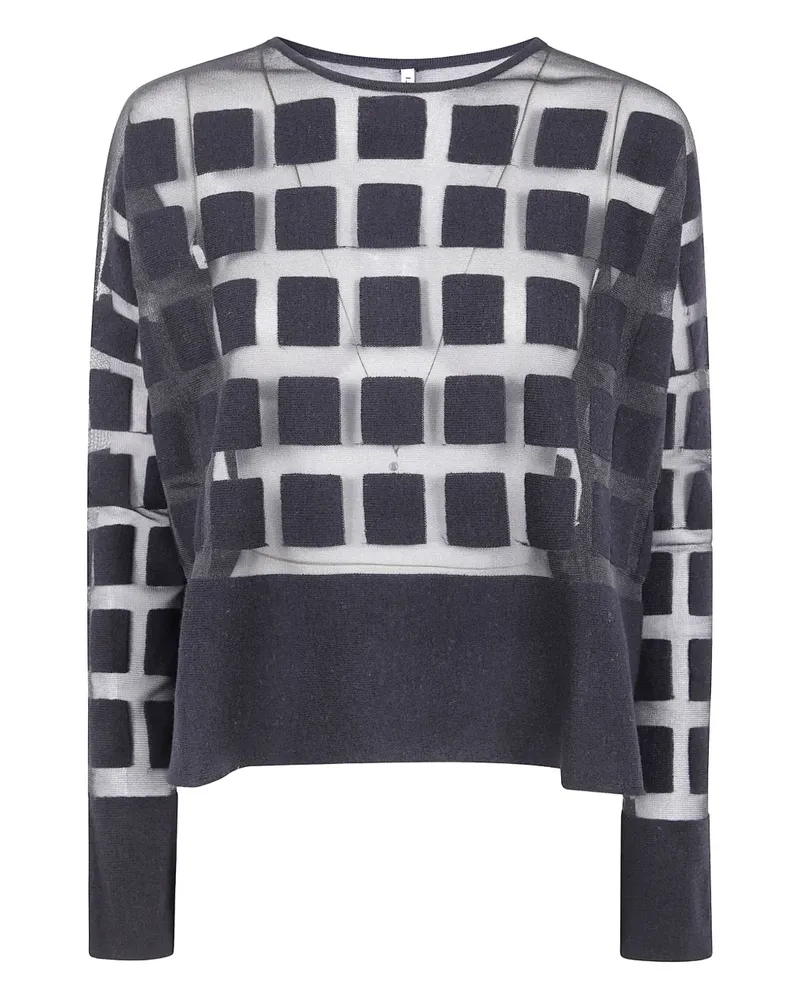 Liviana Conti Ashton Pullover mit Rundhalsausschnitt - Schwarz Schwarz