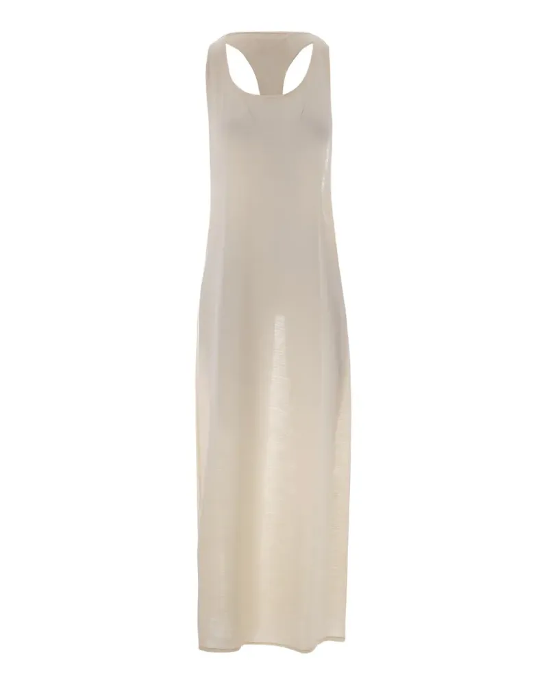 Patrizia Pepe racerback dress - Nude Nude