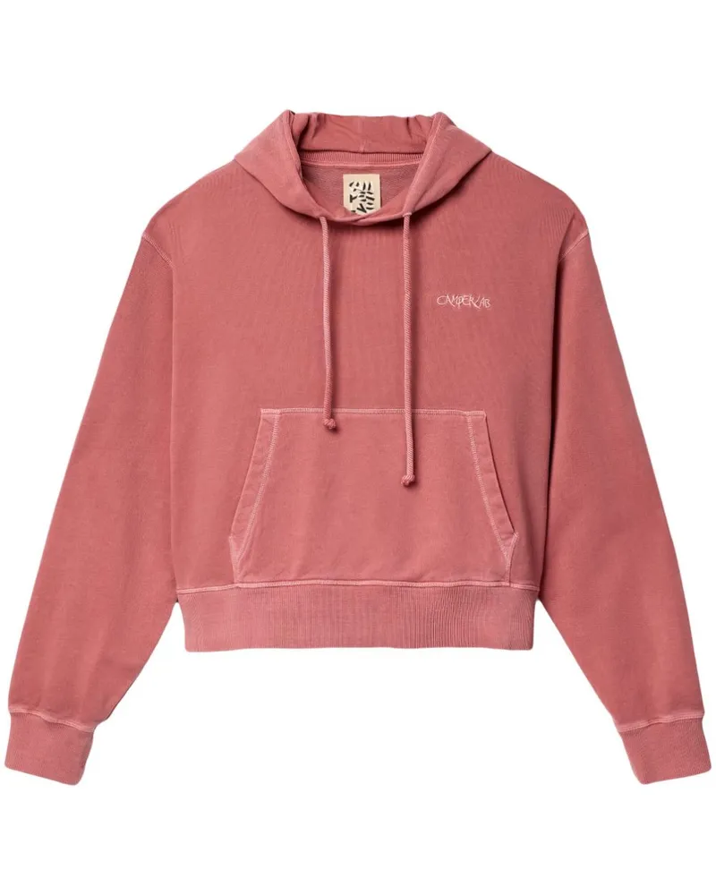 Camper Hoodie mit Logo-Stickerei - Rot Rot