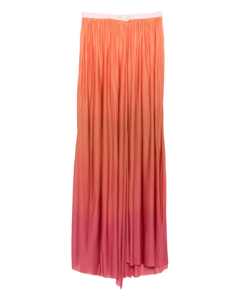 Faliero Sarti Faltenrock mit Ombré-Effekt - Orange Orange