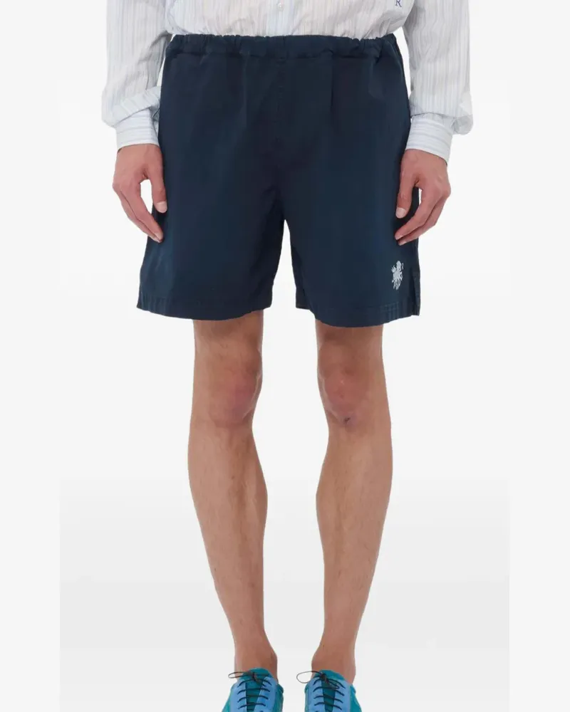 RANRA Keel Shorts mit Logo - Blau Blau