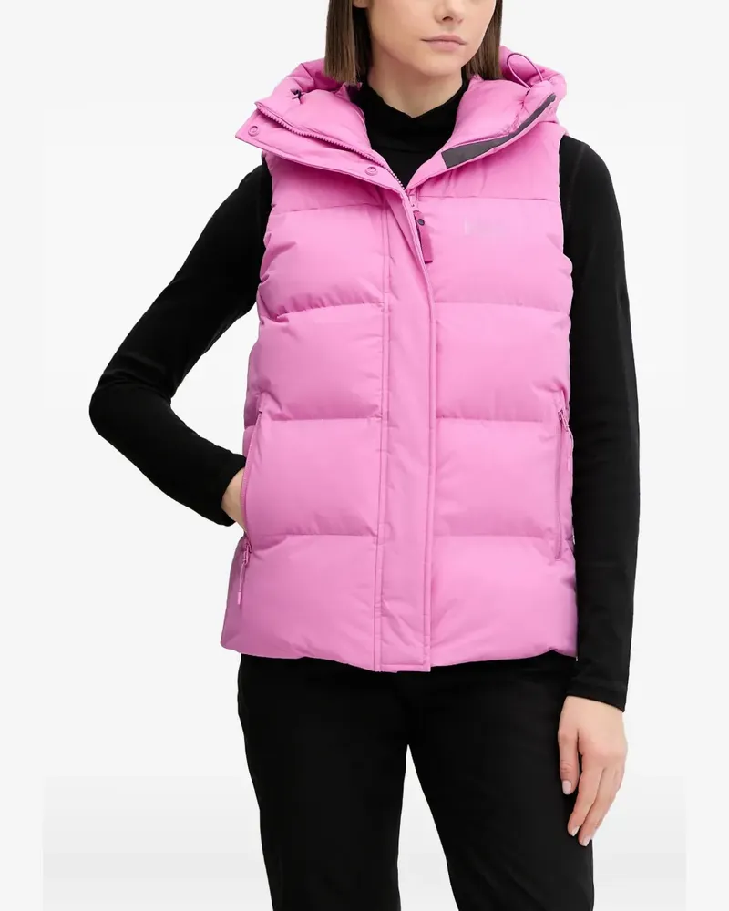Helly Hansen hooded logo gilet - Rosa Rosa