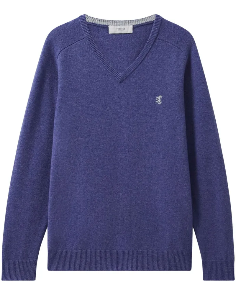 Pringle of Scotland Pullover mit V-Ausschnitt - Blau Blau