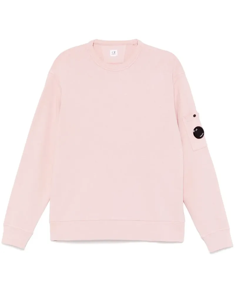 C.P. Company Sweatshirt mit Linsen-Detail - Rosa Rosa