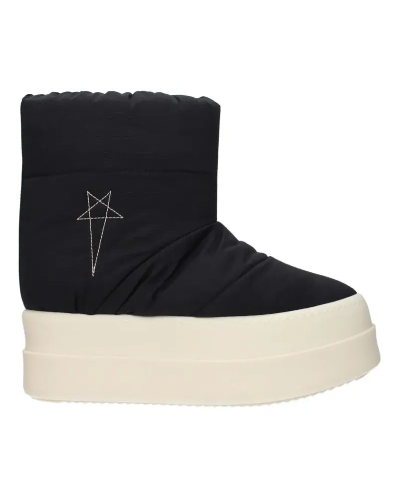 Rick Owens Bozo Tractor padded boots - Schwarz Schwarz