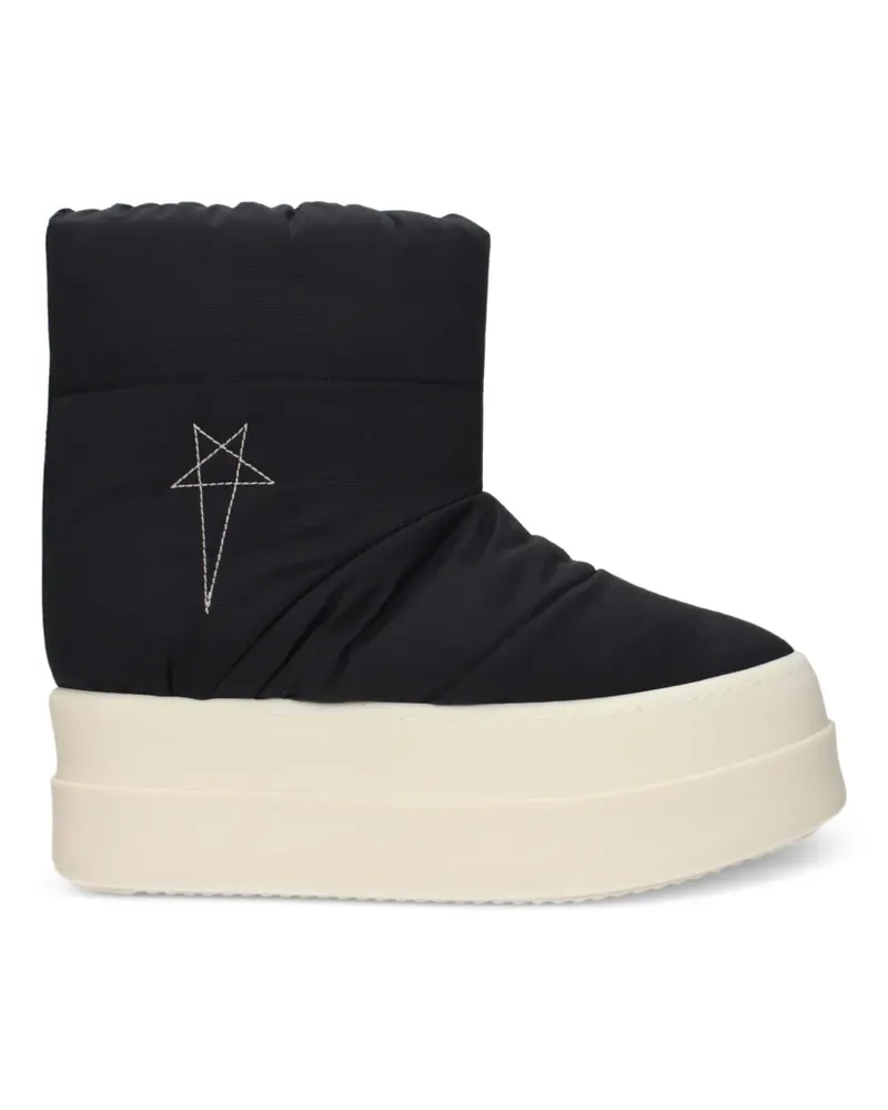 Rick Owens Bozo Tractor padded boots - Schwarz Schwarz