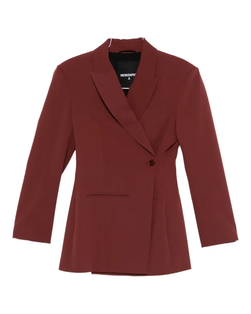 Patrizia Pepe wrap blazer - Rot Rot