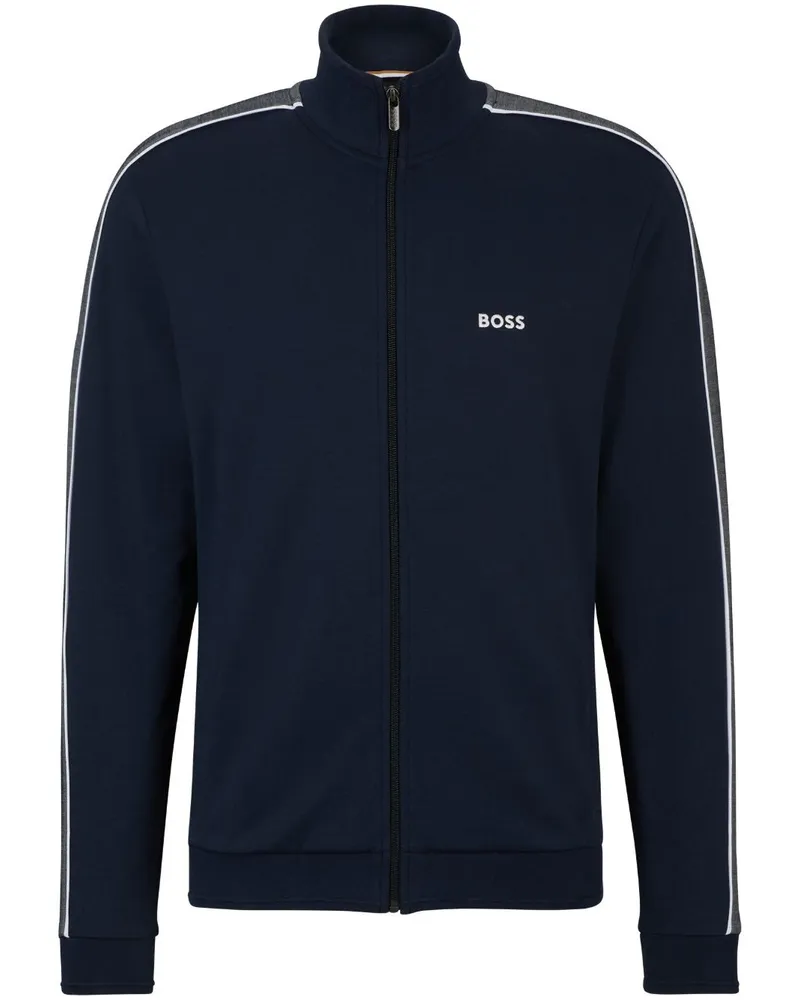 HUGO BOSS Cardigan mit Reißverschluss - Blau Blau