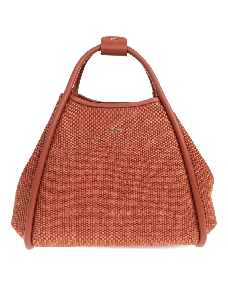 Max Mara Marine Handtasche - Orange Orange