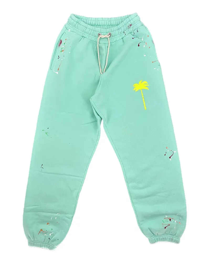 Palm Angels PXP Painted Jogginghose - Grün Grün