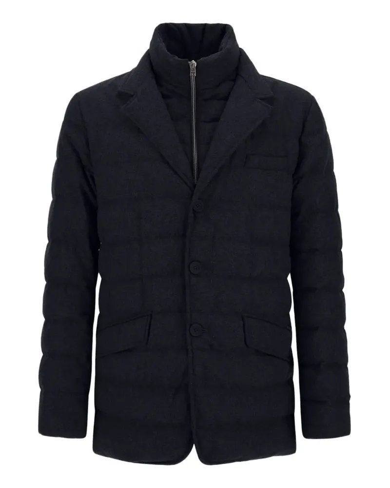 Herno Gesteppte Il Blazer aus Flanell - Blau Blau