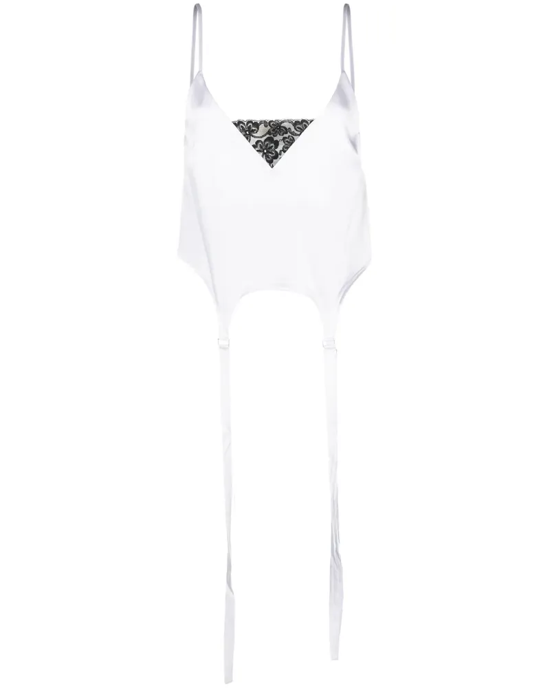 SSHEENA Camisole-Top aus Satin - Weiß Weiß