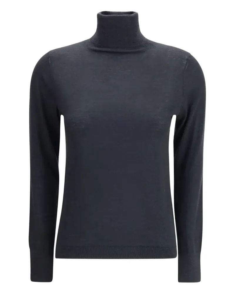 ALLUDE Rollkragenpullover aus Kaschmir - Schwarz Schwarz