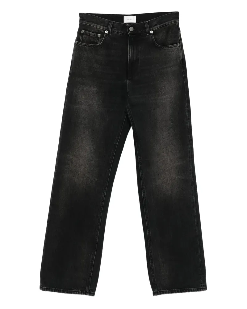 Haikure Earl Jeans mit Waschung - Schwarz Schwarz