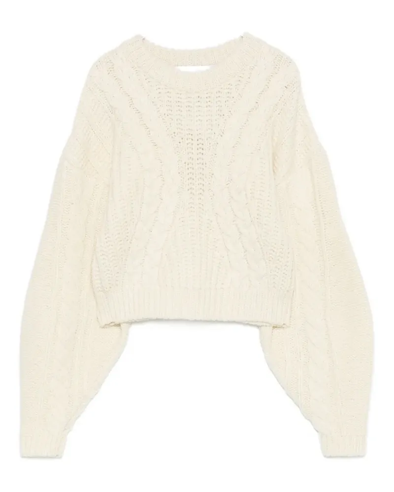 IRO wool cable-knit sweater - Nude Nude
