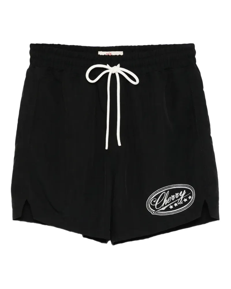 CHERRY LA Five Star Badeshorts - Schwarz Schwarz