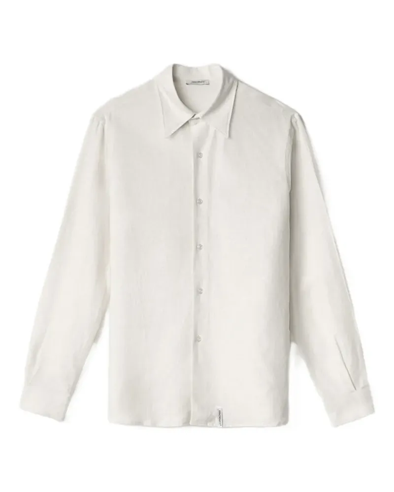 HINNOMINATE Klassisches Hemd - Weiß Weiß