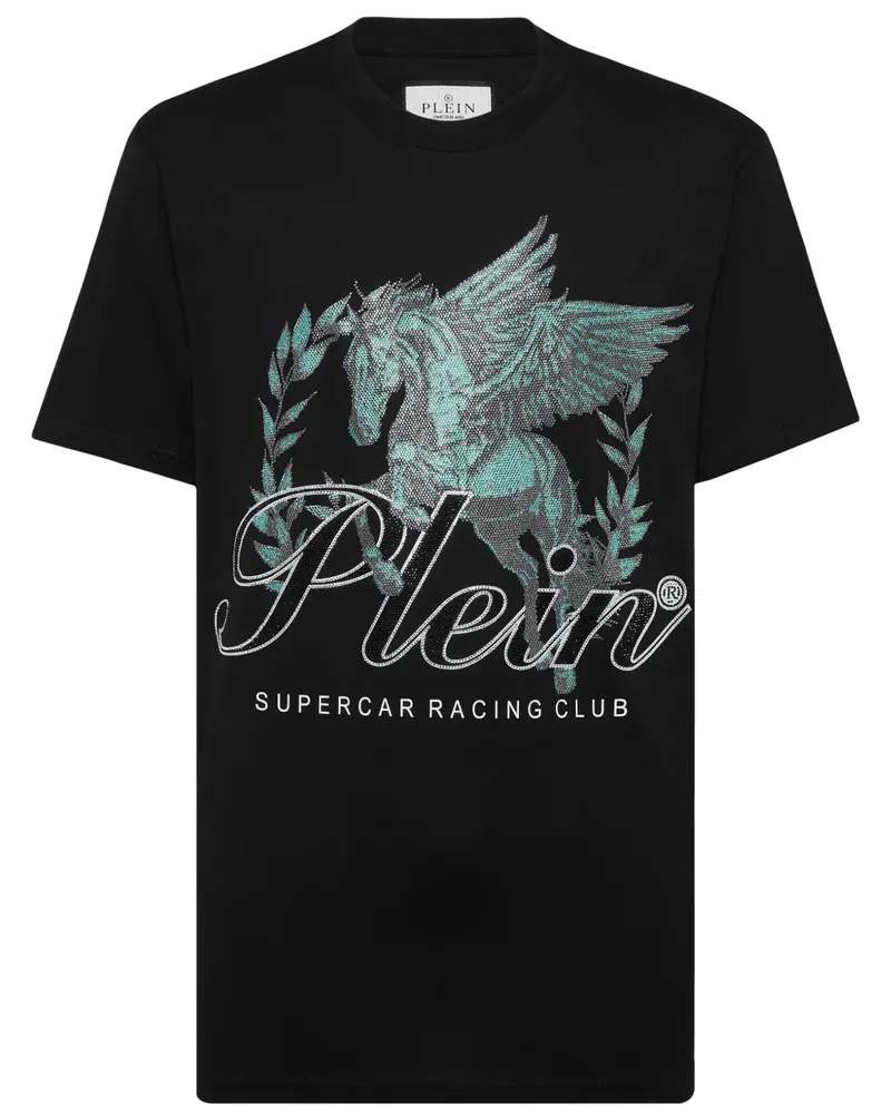 Philipp Plein Racing Club T-Shirt Schwarz