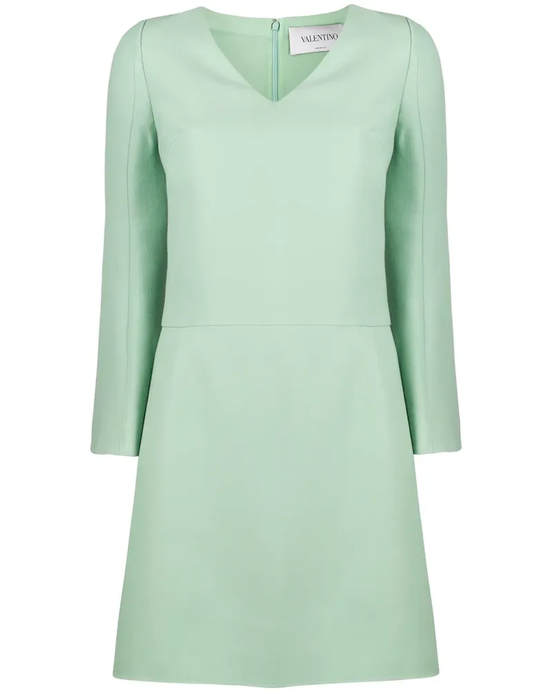 Valentino Garavani Kleid mit V-Ausschnitt - Grün Grün