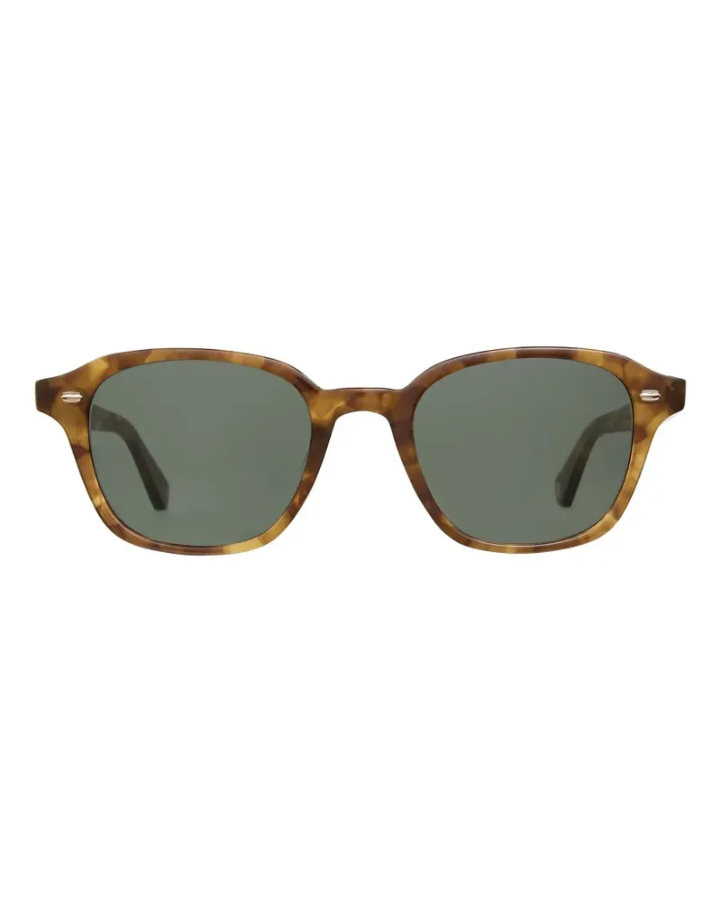 Garrett Leight Lachman geometric-frame sunglasses - Braun Braun