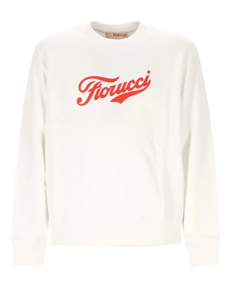 Fiorucci Sweatshirt mit Logo-Print - Weiß Weiß