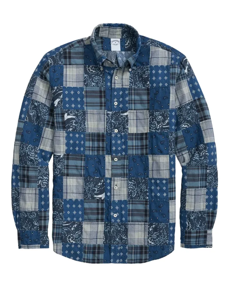Brooks Brothers Klassisches Hemd - Blau Blau