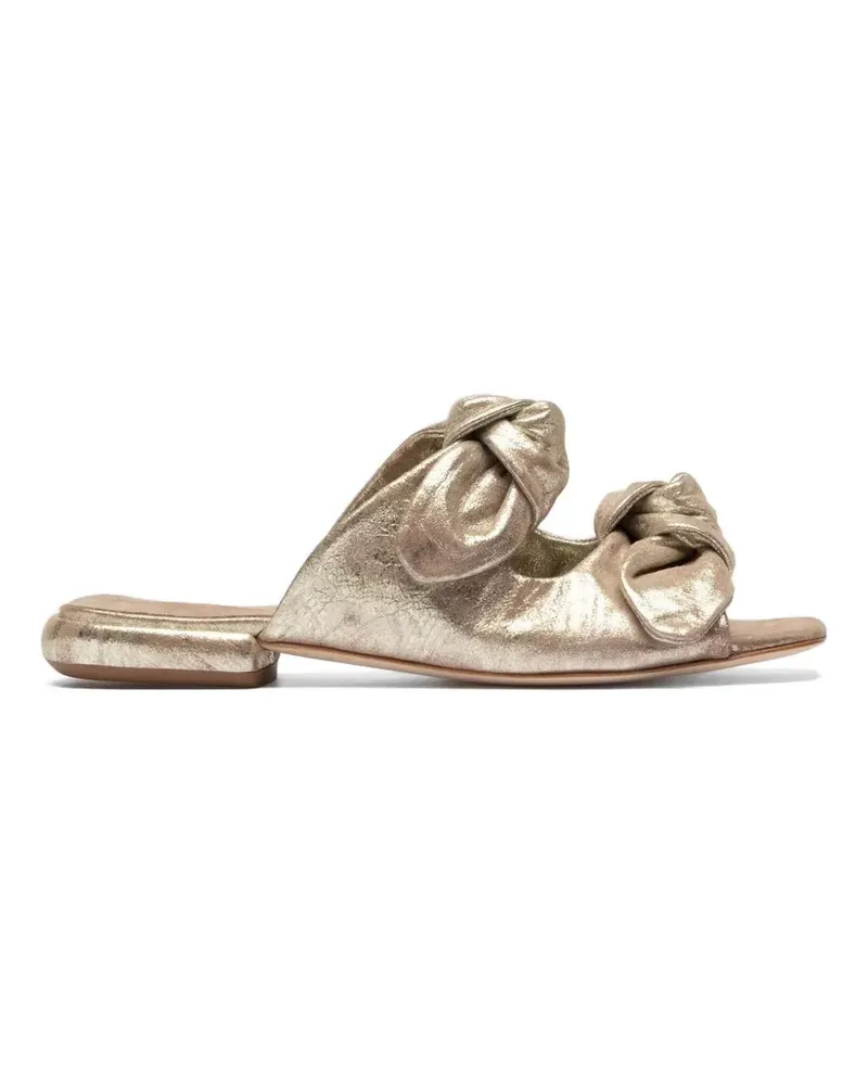 Officine Creative Italia Suki Sandalen mit Knoten - Gold Gold