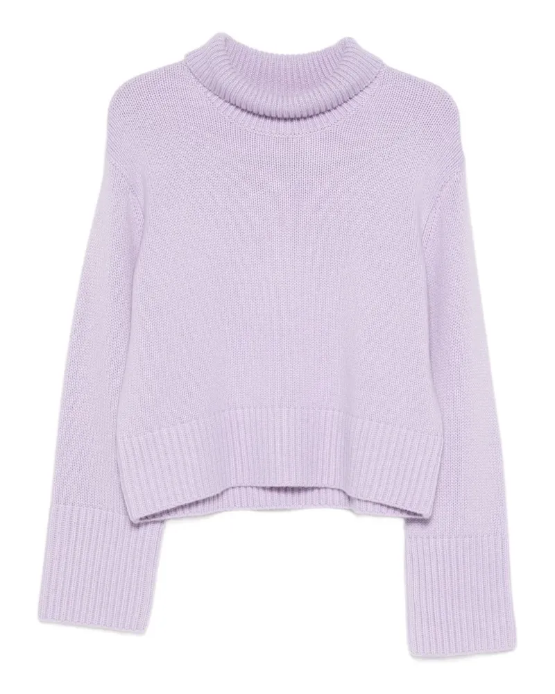 Lisa Yang Fleur Rollkragenpullover - Violett Violett