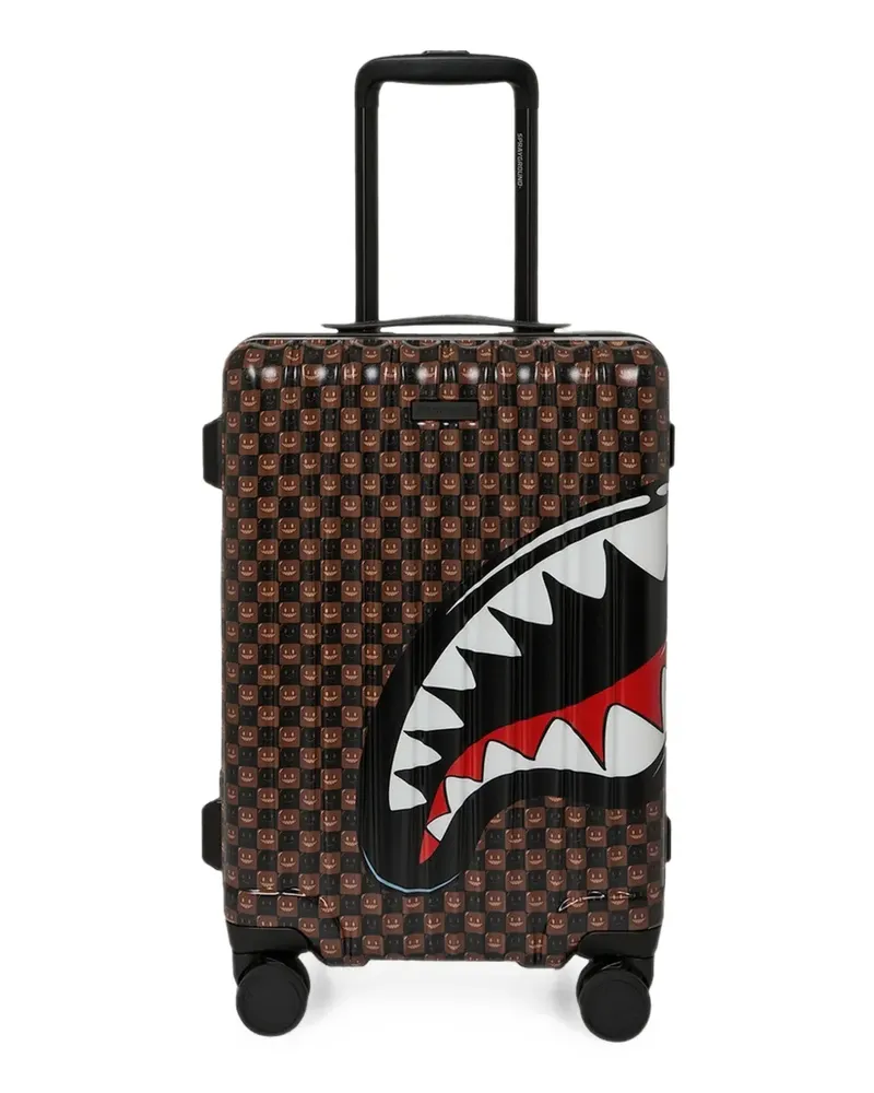 Sprayground Sharks in Paris Reisetasche - Braun Braun