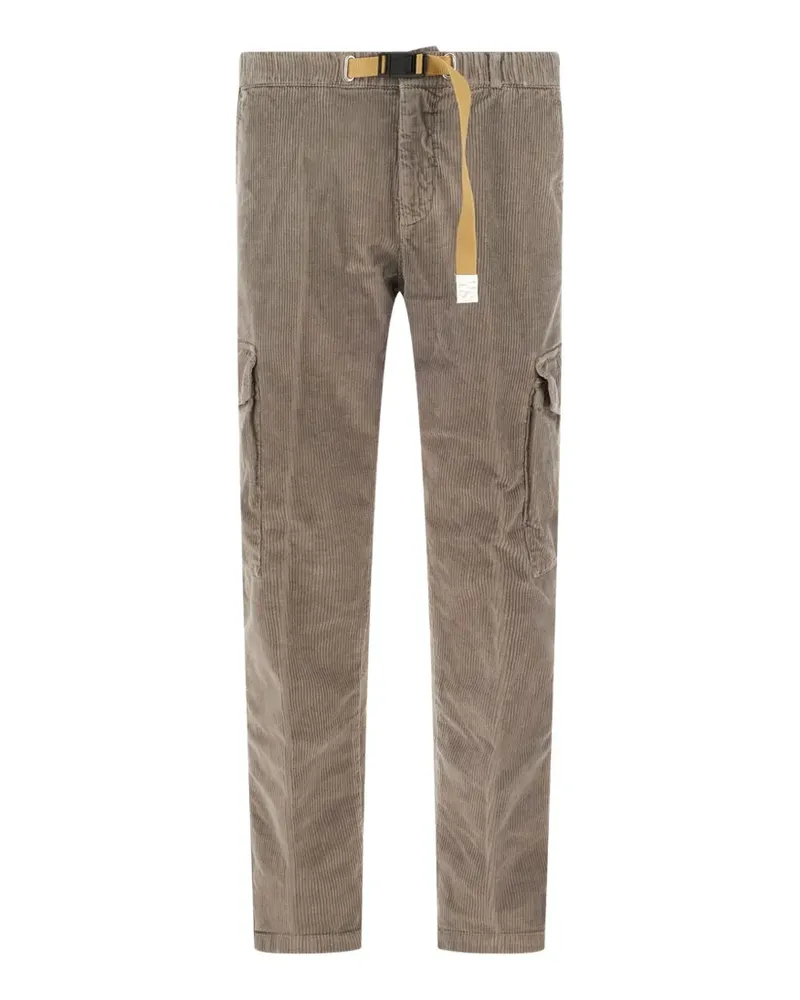 PLAN C corduroy cargo pants - Nude Nude