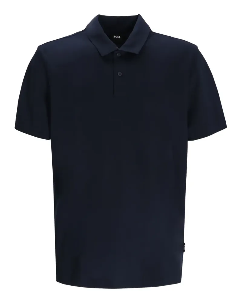 HUGO BOSS Poloshirt mit kurzen Ärmeln - Blau Blau