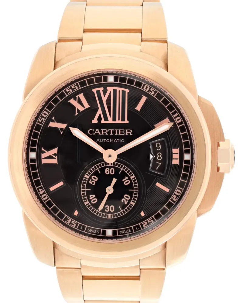 Cartier Pre-owned Calibre 42mm - Schwarz Schwarz