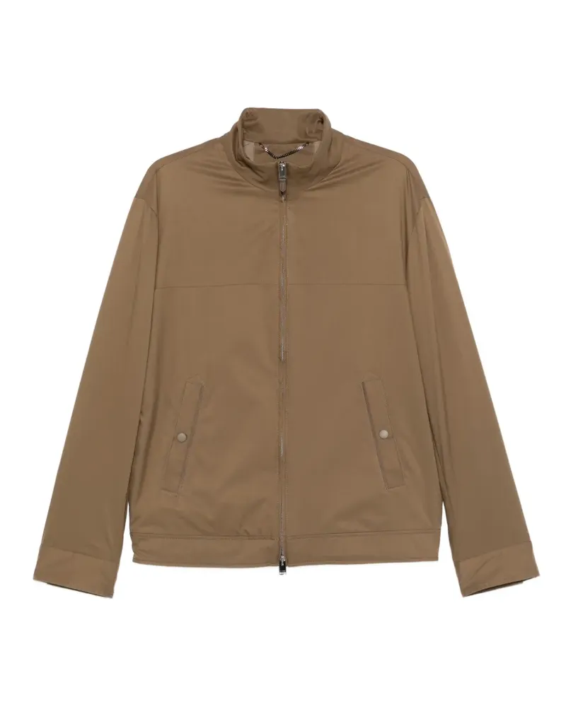Canali zip-fastening jacket - Braun Braun