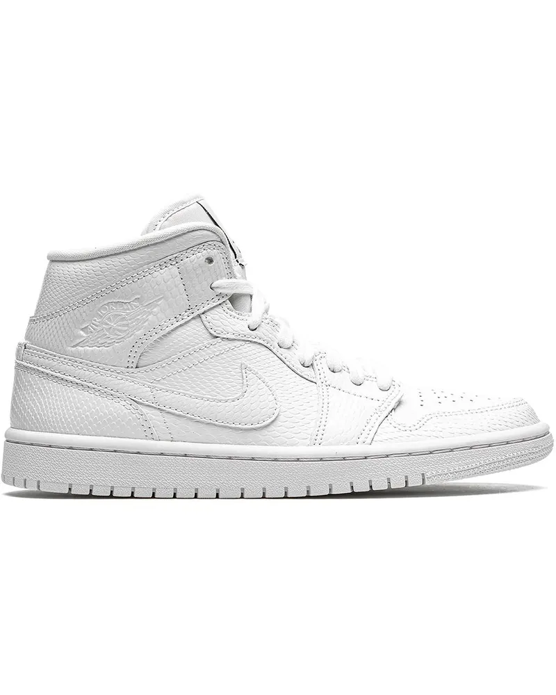 Jordan Air  1 Mid' Sneakers - Weiß Weiß