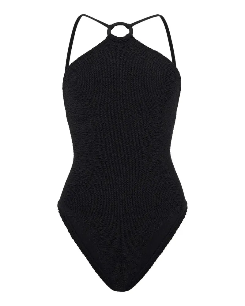 Hunza G Jasmine Badeanzug - Schwarz Schwarz