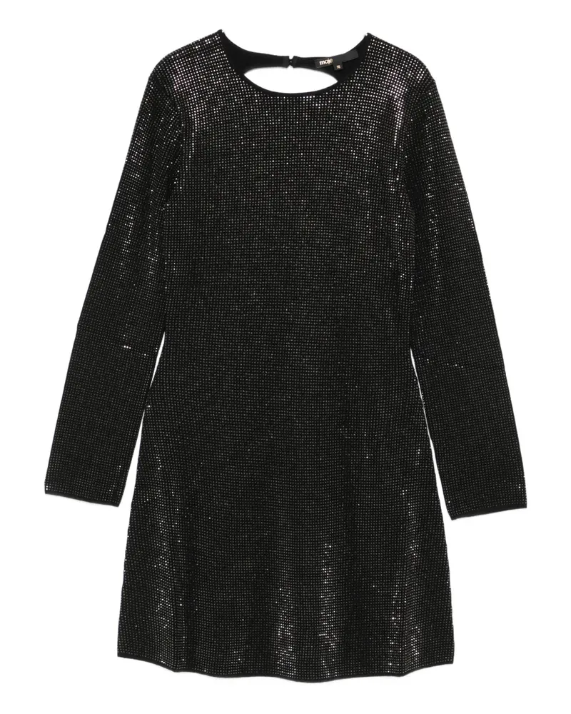 Maje Langärmeliges Kleid - Schwarz Schwarz