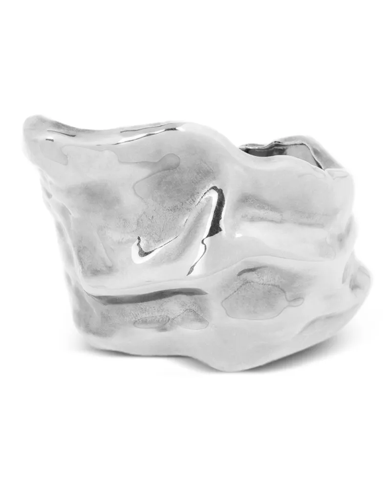 Dries van Noten Breites Armband - Silber Silber