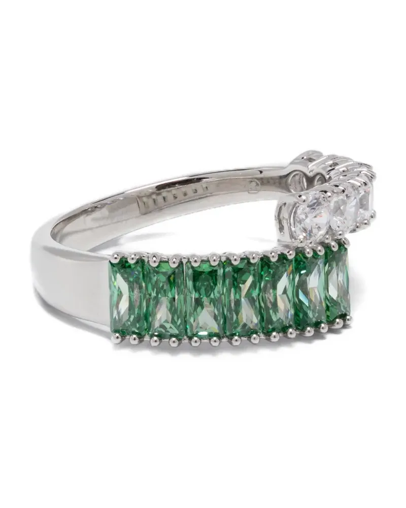 Swarovski Matrix Ring - Silber Silber