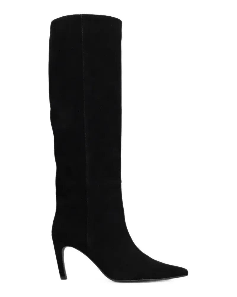 Lola Cruz Elizabeth Stiefel 85mm - Schwarz Schwarz