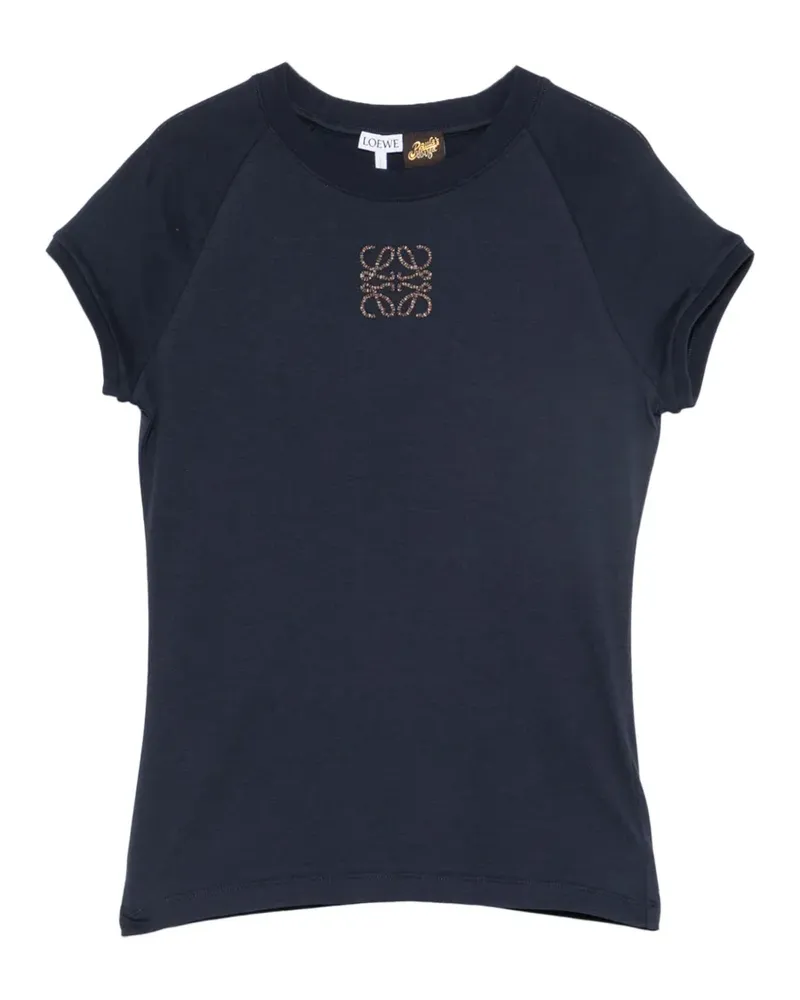 Loewe x Paula Ibiza crew-neck T-shirt - Blau Blau